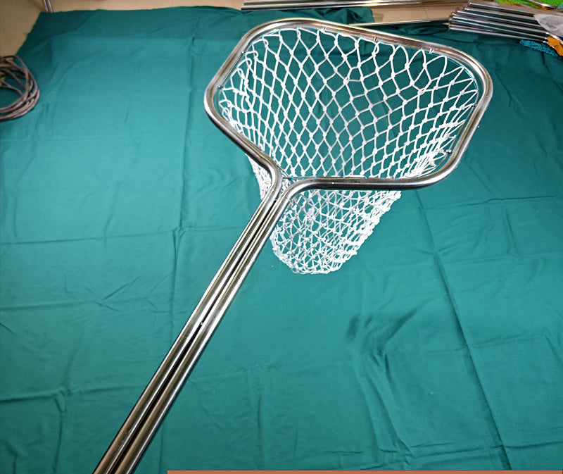 Stainless Steel Fishing Landing Net, 80 cm–2.5 m (31–98 in) – product photo