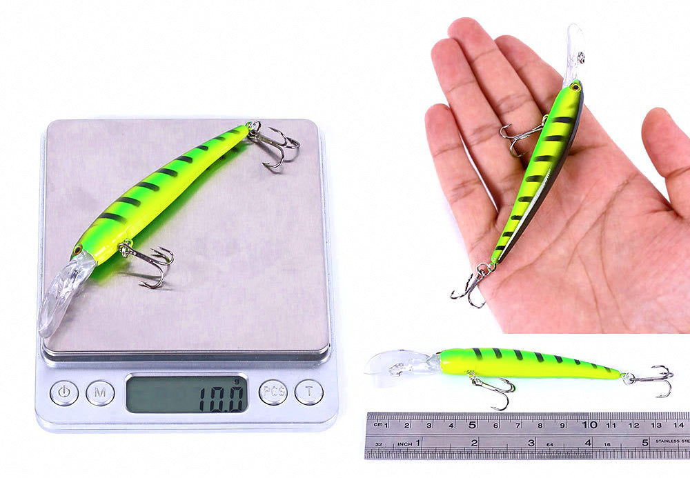 Long Lip Minnow Lure, 12.5 cm (4.9 in), 11 g (0.39 oz) – product photo
