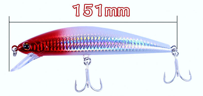 Sinking Minnow Lure, 40–80 g (1.4–2.8 oz) – product photo