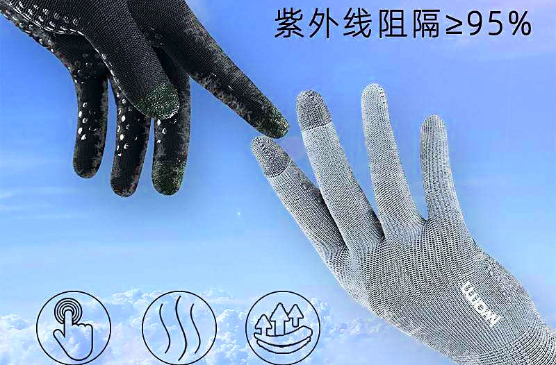 Fishing Gloves, Cut & Puncture Resistant, Split Finger – product photo