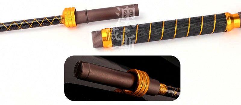 Solid Fiberglass Boat Rod, Heavy, 2-Pc, 1.8–2.4 m (5.9–7.9 ft) – product photo