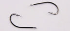 Maruseigo Style Long Shank Barbed Hooks, Black, Bulk – product photo