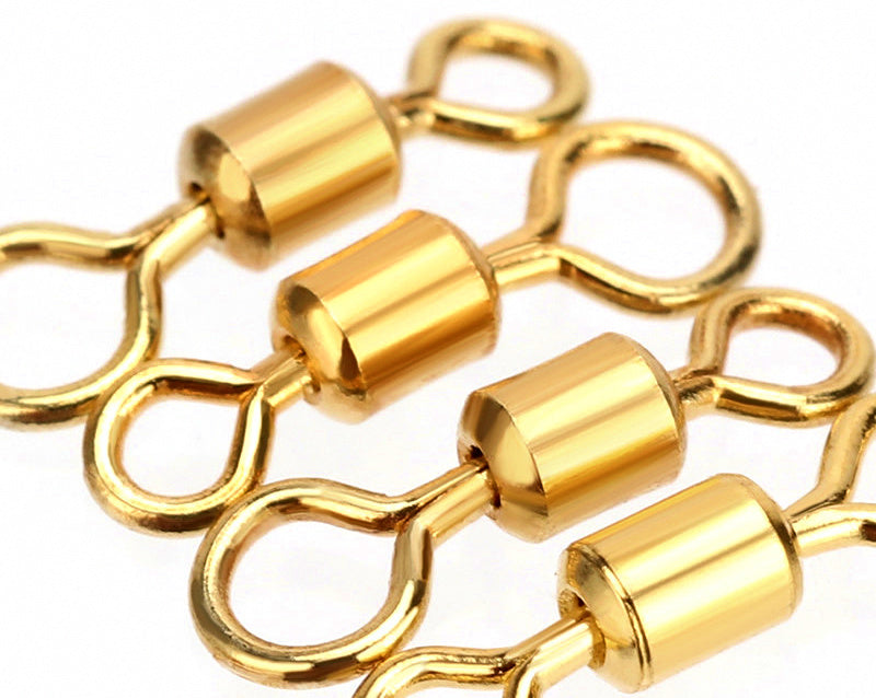 Fishing Swivels, Interlock Snaps & Figure-8 Rings, 10 Pack – product photo
