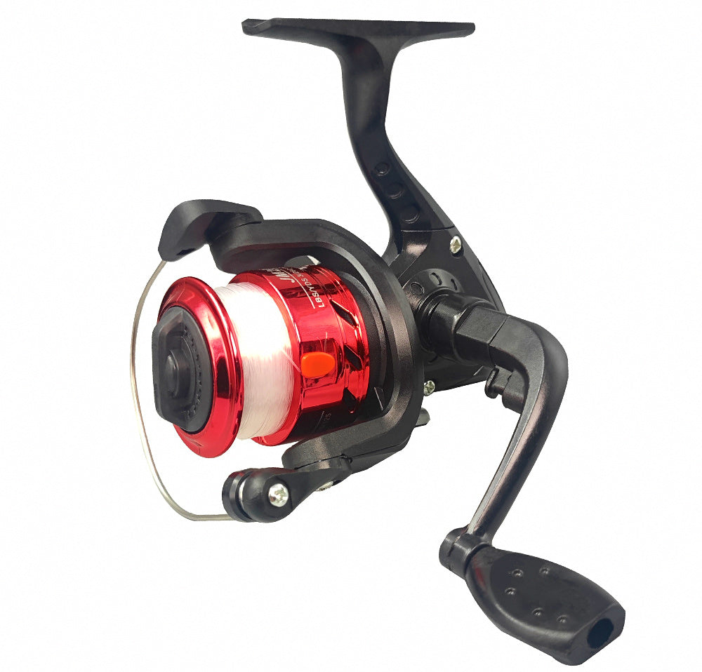 Size 200 Spinning Reel, Pre-Spooled with Line – product photo