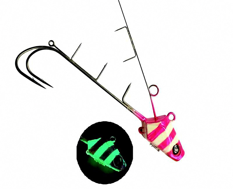 Glow Tenya Jig with Double Hooks, 80–180 g (2.8–6.3 oz) – product photo