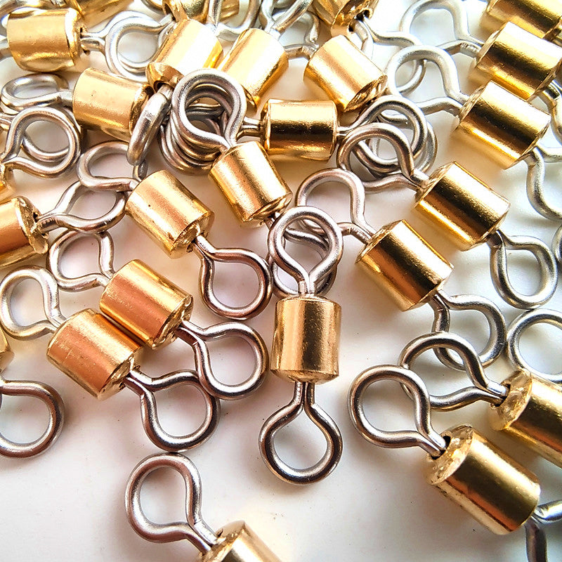 Figure-8 Swivel, Sizes 14 to 3/0, Natural or Black – product photo