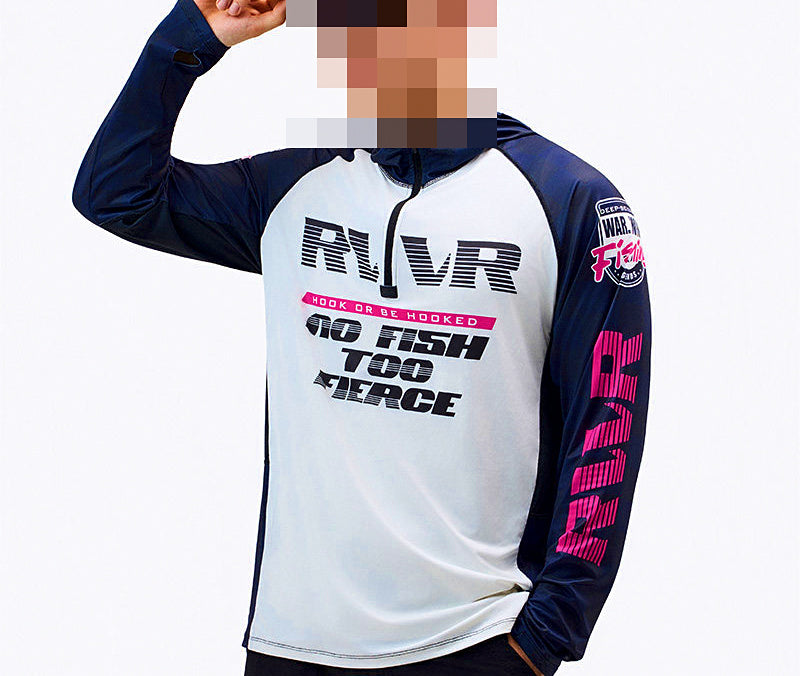UPF 50+ Long Sleeve Fishing Sun Shirt, Cooling Fabric – product photo