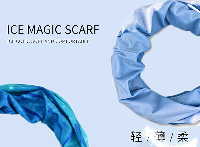 UV Sun Protection Neck Gaiter Face Cover, Polyester – product photo