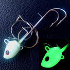 Glow Hairtail Jig, Double or Treble Hook, 15–300 g (0.5–10.6 oz)