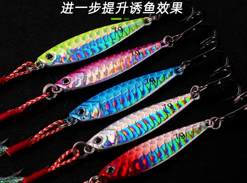 Double Hook Metal Jig, 10 Assorted, 7–30 g (0.25–1.1 oz) – product photo