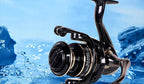 NX Long Cast Spinning Reel, Sizes 1000–7000, Black or Red – product photo
