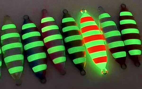 Glow Slow Pitch Jig, 20–130 g (0.7–4.6 oz) – product photo