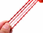 Soft Sandworm Lure Bait, Dark Red, 30 Pieces per Bottle – product photo