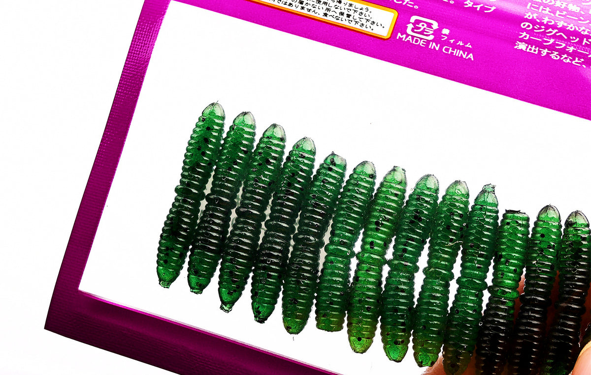 Mealworm Soft Bait, 3.5 cm (1.4 in), 0.8 g (0.03 oz) – product photo