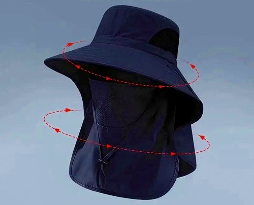 Wide Brim Sun Hat, UV Protection Fishing Bucket Hat – product photo