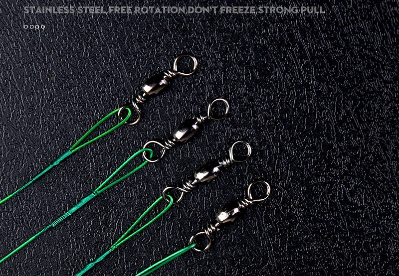Steel Wire Leaders, 25 Pack, 15–30 cm (6–12 in) – product photo