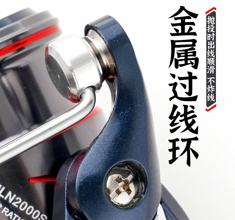 All-Metal Spinning Reel, Shallow Spool, 2000S–3500M – product photo