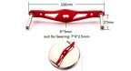Aluminum Double Reel Handle, 100 mm, for Baitcasting Reels – product photo