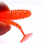 Micro Ribbed T-Tail Soft Bait, 3.5–4.5 cm (1.4–1.8 in) – product photo