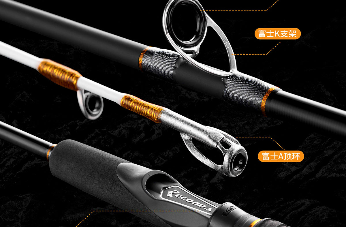 Carbon Inshore Boat Rod, Travel Rod, 4 ft 5 in–6 ft 9 in – product photo