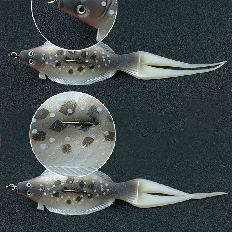 Flatfish Soft Swimbait Lure, 13 cm 8 g, 2-Pack – product photo