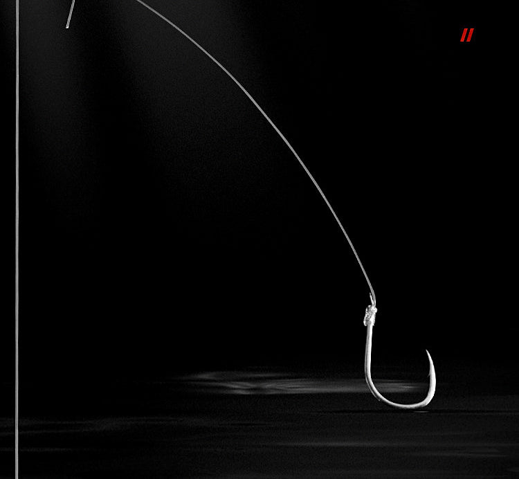 Anti-Tangle 3-Hook Snapper Rig, Figure-8 Ring, 6 Rigs – product photo