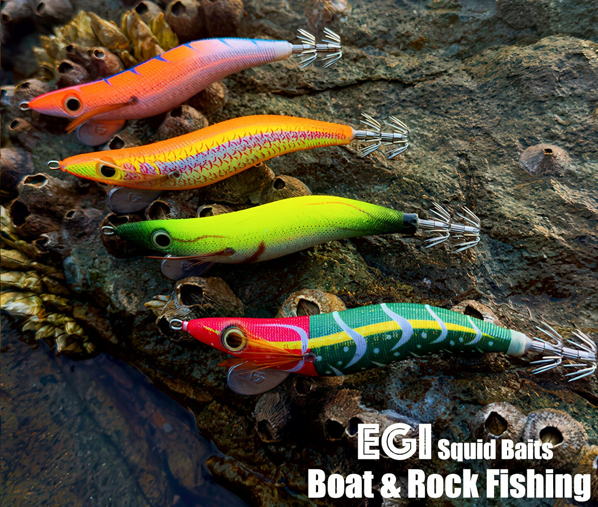 Glow Squid Jig Egi with Rattle, Size 3.5, 21 g (0.7 oz) – product photo