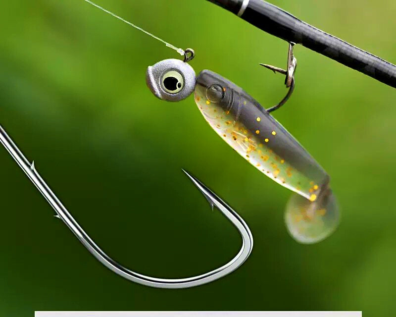 Snag-Resistant Jig Head Hook, Glow Eye, 2.5–5 g (0.09–0.18 oz) – product photo
