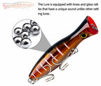 Saltwater Popper Topwater Lure, 12 cm (4.7 in) – product photo