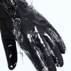 Waterproof Fleece-Lined Fishing Gloves, 2 Fingers Exposed