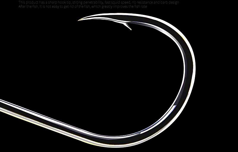 Eyed Iseni Hooks, Barbed Single Hook, 10 or 20 Pack – product photo