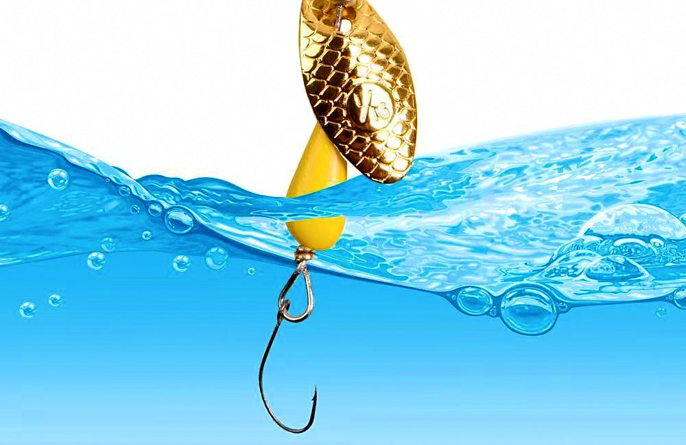 Micro Metal Spinner Blade Lure, 2.8–6.7 g (0.10–0.24 oz) – product photo