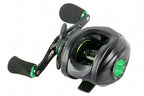 Baitcasting Reel, 7.2:1 Gear Ratio, Metal Spool, Black Green – product photo