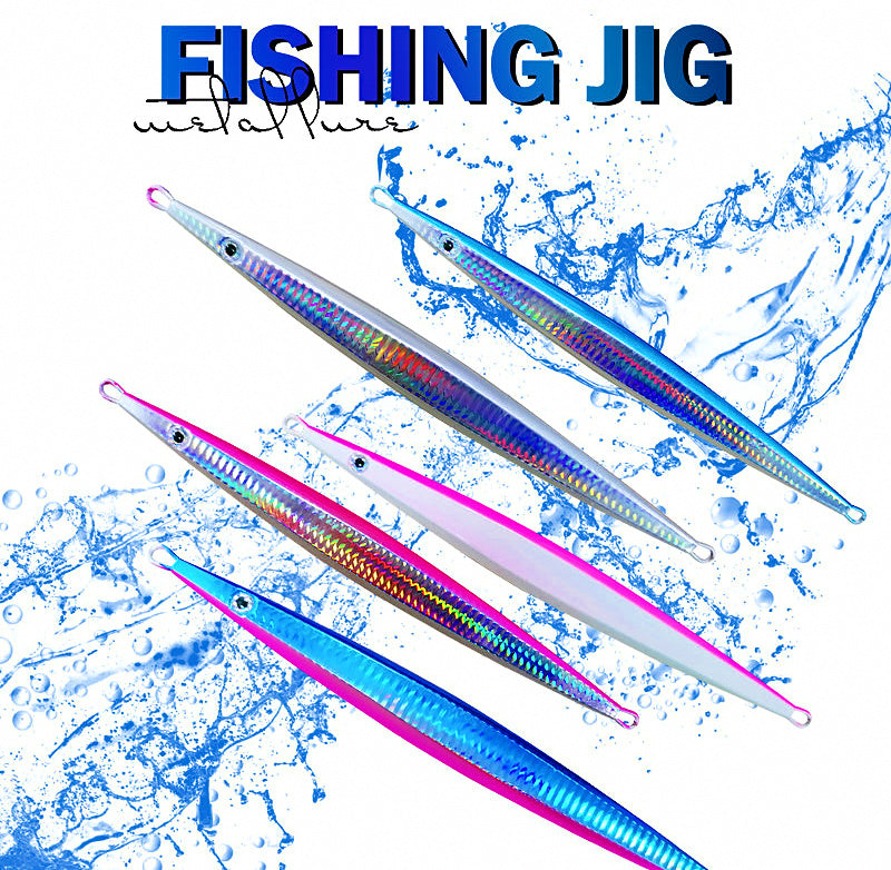 Slow Pitch Metal Jig, 80–400 g (2.8–14.1 oz) – product photo