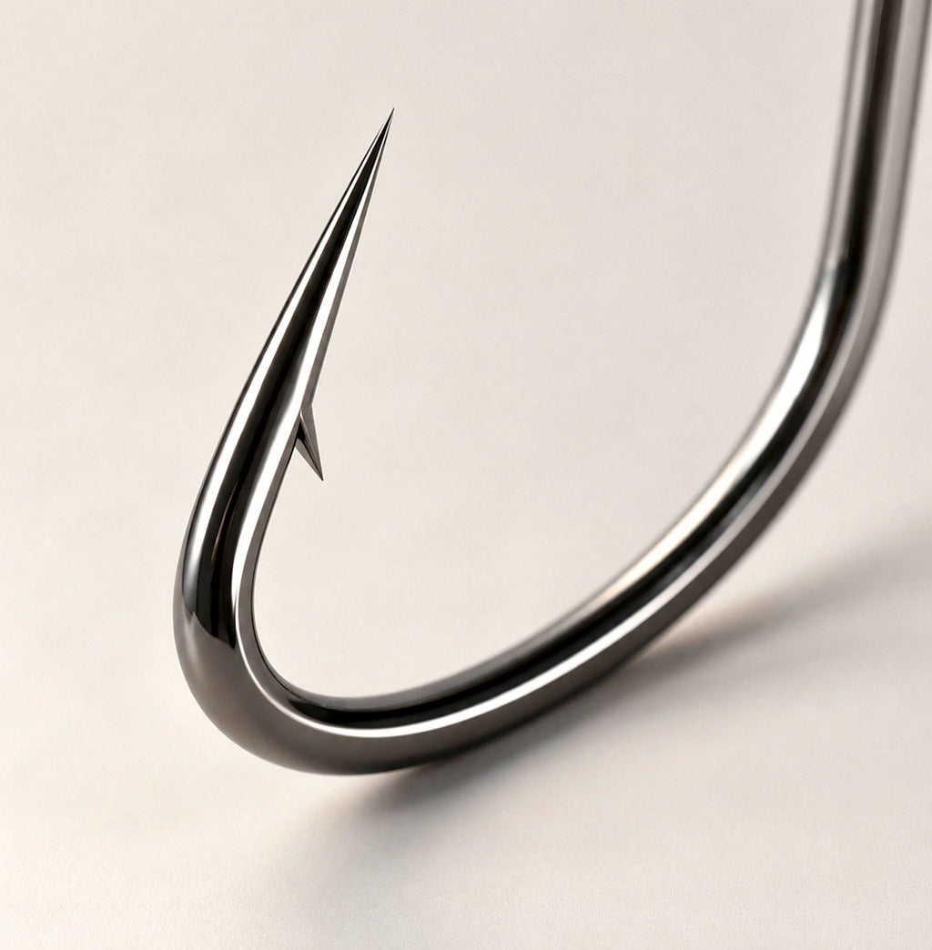Lead Head Jig Hooks, Black, 2.5–14 g (0.09–0.49 oz)