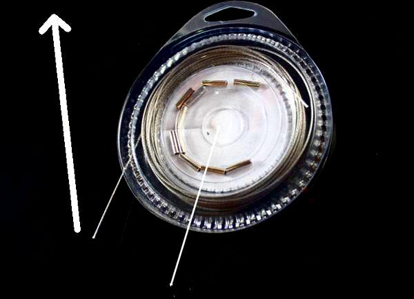 Coated Stainless Steel Wire Leader, 5–200 lb, 10 m Spool – product photo