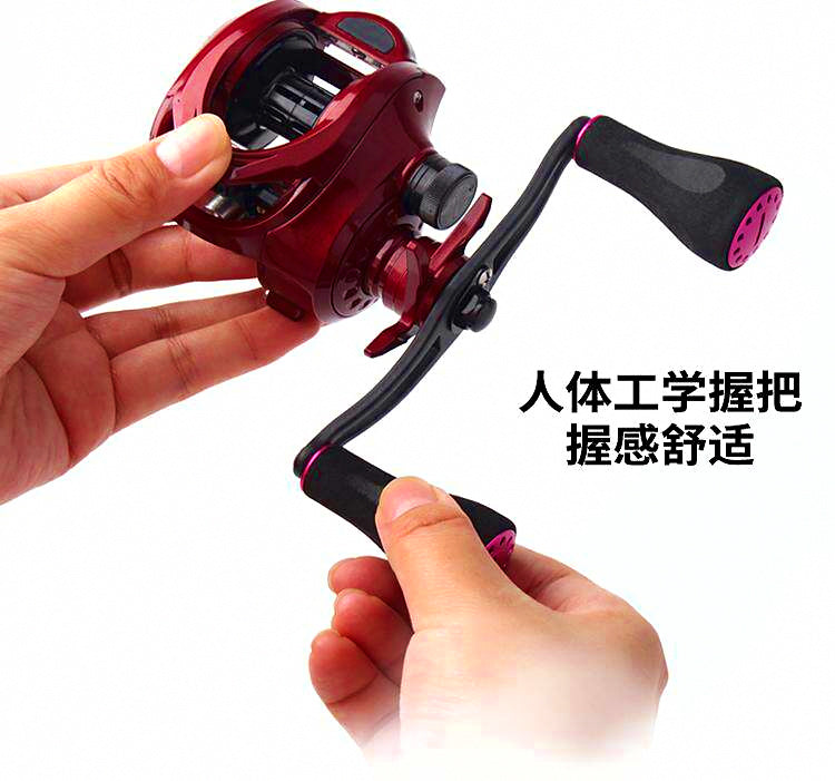 Baitcasting Reel Handle Upgrade, 120 mm S-Plate, EVA Knobs – product photo
