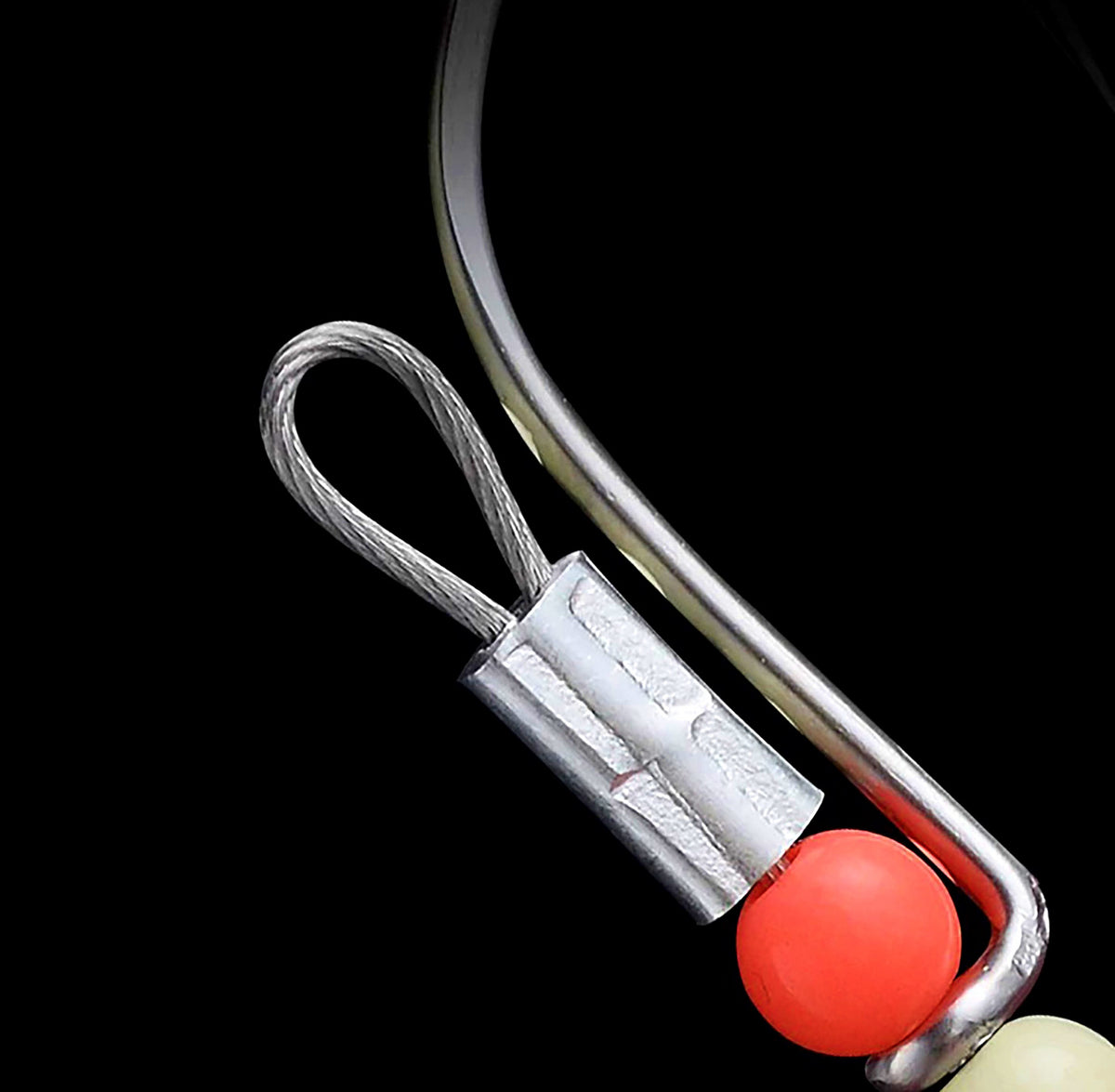 Glow Squid Skirt Cutlassfish Rig, Stainless Hooks, 15 cm – product photo