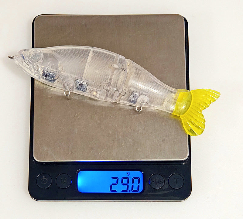Unpainted Soft Tail Swimbait, 13.5 cm (5.3 in) 29 g (1 oz) – product photo