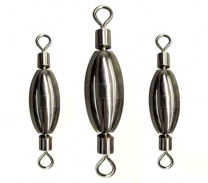 Brass Swivel Sinker with Figure-8 Ring, 0.04–0.63 oz (1.2–18 g) – product photo