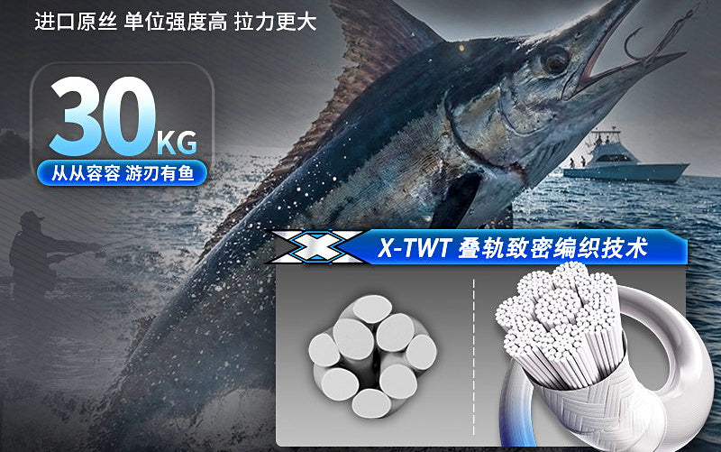PE Braided Fishing Line, 150–300 m (164–328 yd), PE 0.8–6.0 – product photo