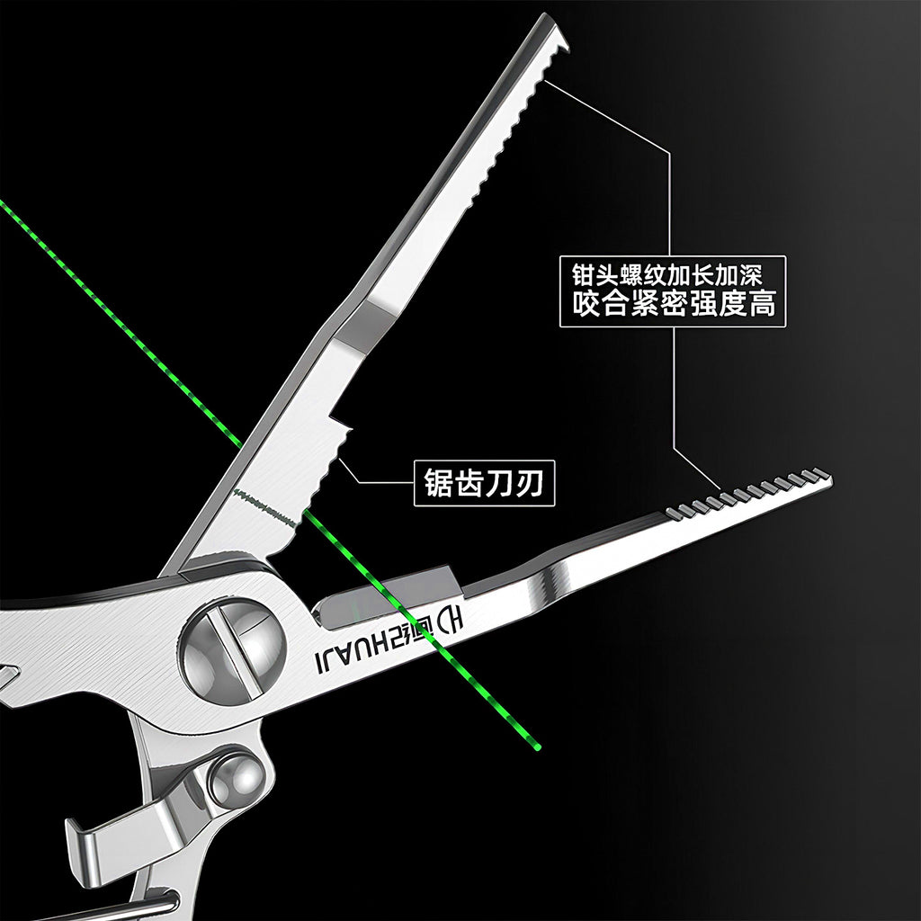 Stainless Steel Long Nose Fishing Pliers, Hook Remover
