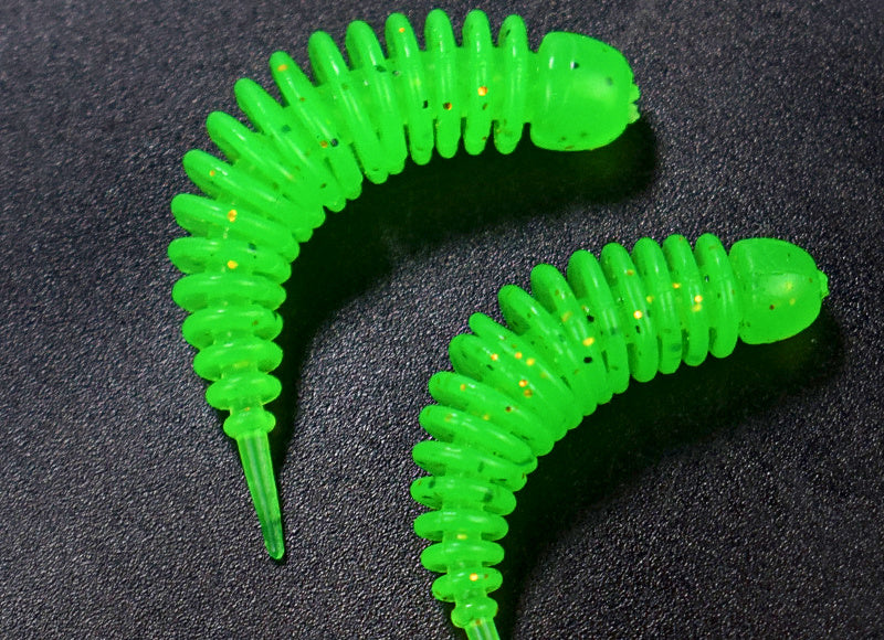 Pin Tail Soft Bait Worms, 10-Pack, 3.5 cm / 4.3 cm – product photo