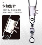 Lure Snap Connectors, Open Loop & Safety Pin Snaps, 20 Pack – product photo