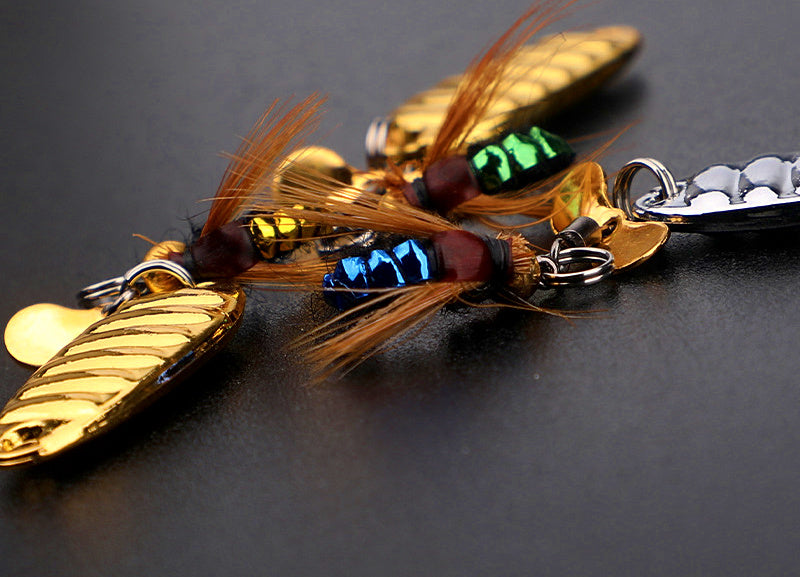 Spinner Blade & Vibration Lure Set, 1.5–5 g (0.05–0.18 oz) – product photo