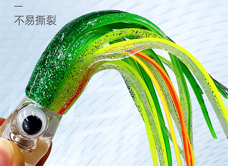 Squid Skirt Trolling Lure, 16 cm (6.3 in) & 25 cm (9.8 in) – product photo