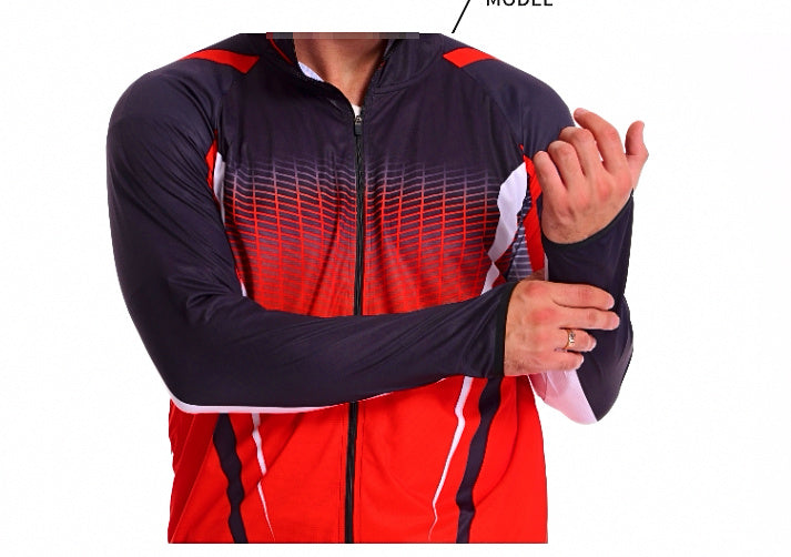 Men's UV Protection Fishing Sun Shirt, Lightweight Quick-Dry – product photo
