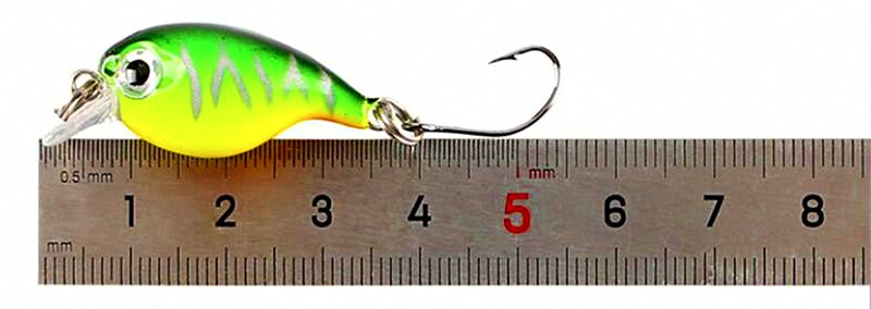 Micro Minnow Lure, 2.7 cm (1.1 in) 2.1 g (0.07 oz) – product photo