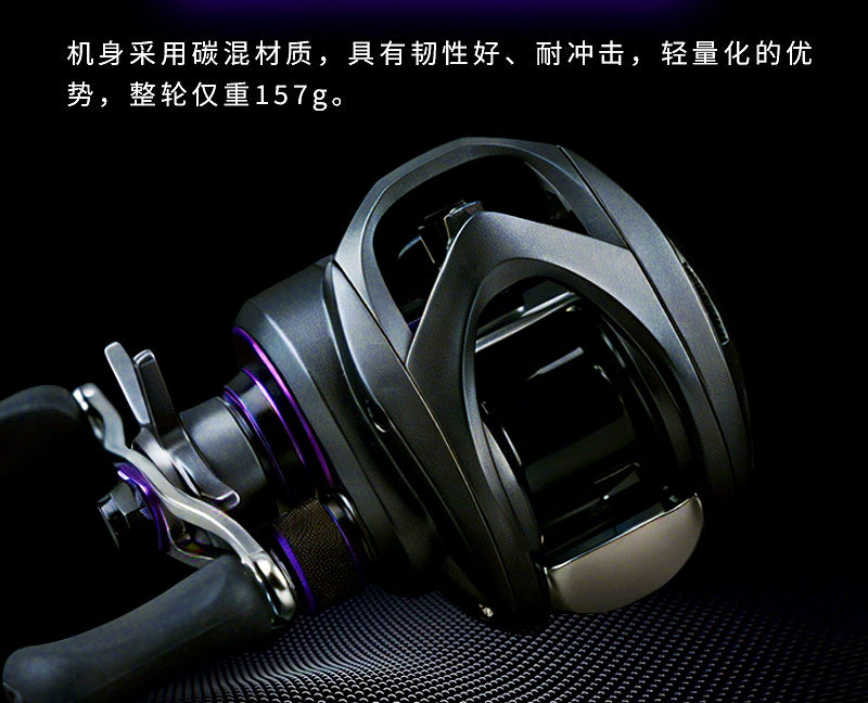 Baitcasting Reel, Electronic Brake, Left or Right Hand – product photo