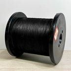 Semi-Stiff 8-Strand PE Braid Leader Line, Black – product photo